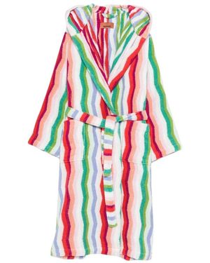 Missoni Hooded Robe - Rot