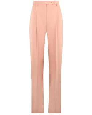 Alberta Ferretti Tapered Trousers - Pink