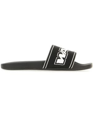 Alexander Wang Webbing Pool Slide - Schwarz