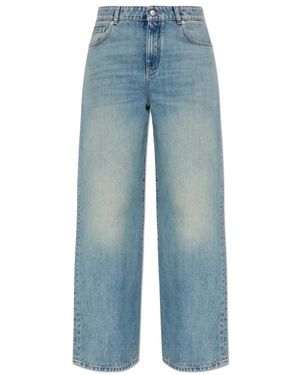 McQueen Straight-Leg Jeans - Blauw