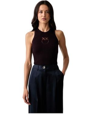 Pinko Sleeveless Tops - Noir