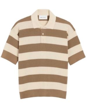 Ami Paris Round-Neck Knitwear - Natural