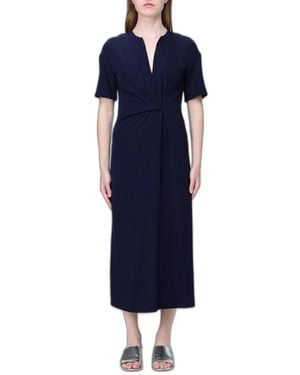 MEIMEIJ Kleedjes ,Blauw ,Abito Midi