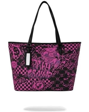 Sprayground Tote Bags - Purple
