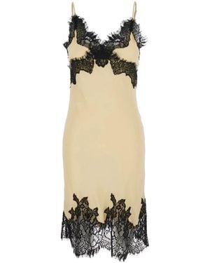 Gold Hawk Short Dresses - Naturel