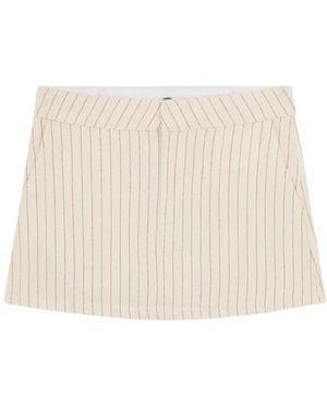 Dickies Rokken ,Skirts - Naturel