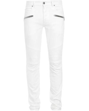 Balmain Slim-Fit Jeans - White