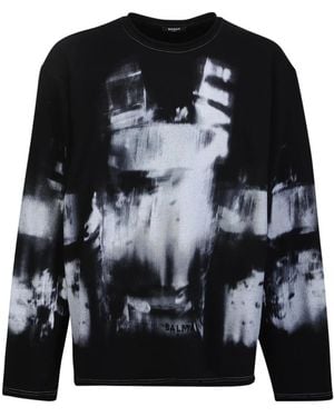 Balmain Sweatshirts - Black