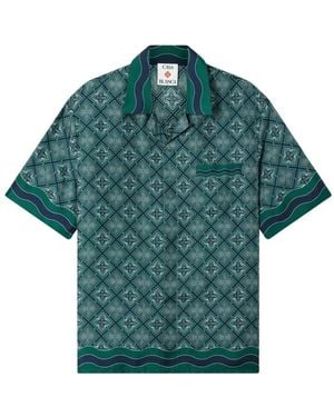 CASABLANCA Short Sleeve Shirts - Green