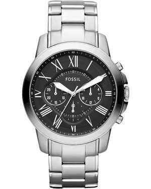 Fossil Grant Chronograph - Metallic