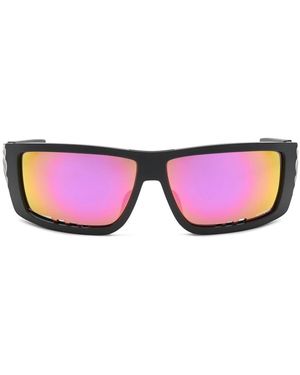 Philipp Plein Accessoires ,Zwart ,Fearless Zonnebrillen - Roze