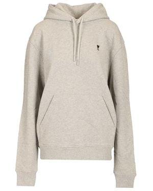 Ami Paris Hoodies - Neutro