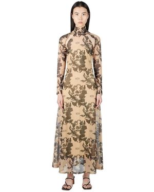 ROKH Maxi Dresses - Metallic