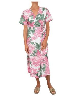 Marella Wrap Dresses - Pink