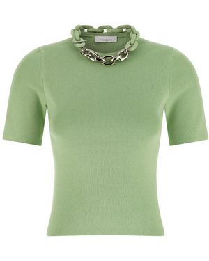 Rabanne Chain T-Shirt - Groen