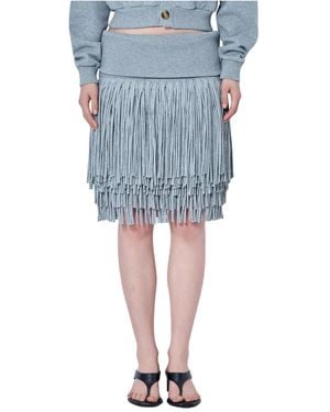 Abra Short Skirts - Blue