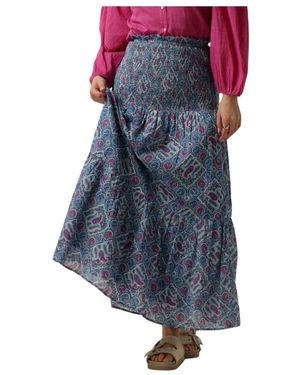 Antik Batik Maxi Skirts - Blauw