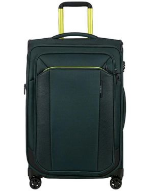 Samsonite Grüner trolley mit recyceltem pet-stoff