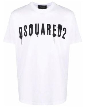 DSquared² T-Shirts - Blanc