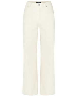 A.P.C. Weiße Ripped Jeans