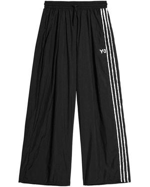 Y-3 Wide Trousers - Black