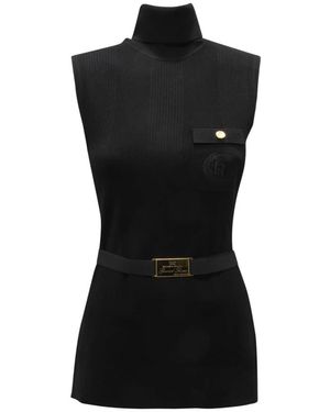 Elisabetta Franchi Turtlenecks - Black