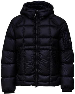 C.P. Company D.D. Shell Hooded Down Jacket - Blauw