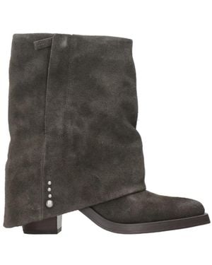 Ash Heeled Boots - Gris