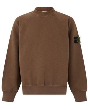 Stone Island Sweatshirts - Marrón