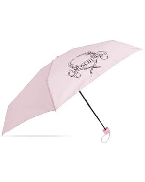 Moschino Teddy Bear Supermini Paraplu - Roze