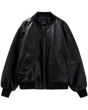 Anine Bing Bomber Jackets - Black