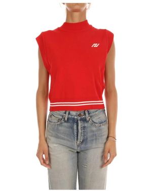 Autry Round-Neck Knitwear - Rood