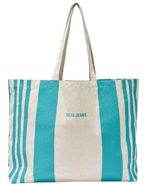 Salsa Jeans Shopping Bags - Blue