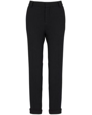 Balmain Tapered Trousers - Black
