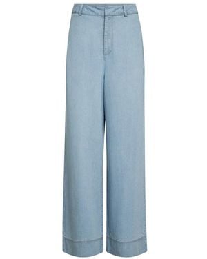 co'couture Wide Trousers - Blue