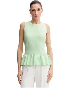 KARL LAGERFELD Tops ,Groen ,Mouwloze Top