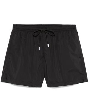Fedeli Polyester badehose mit elastischem gürtel - Schwarz