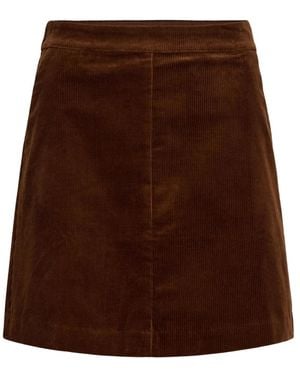 Part Two Short Skirts - Marrón