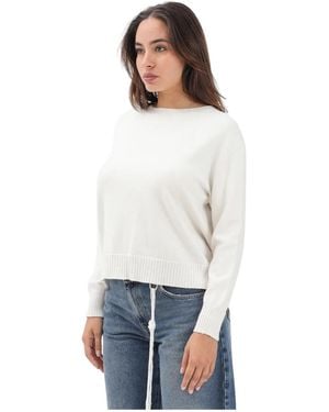 ViCOLO Round-Neck Knitwear - Wit