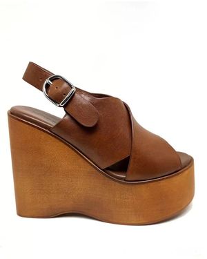 Jeffrey Campbell Wedges - Brown