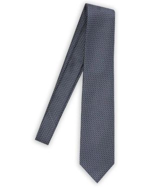 Tom Ford Accessoires ,Blauw ,Patroon Das