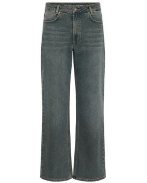 My Essential Wardrobe Wide Jeans - Gris