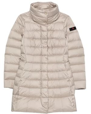 Peuterey Jassen ,Sobchak Mqn 03 Lange Donsjas - Naturel
