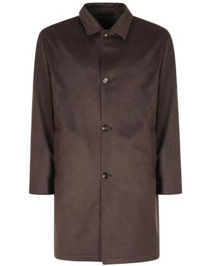 KIRED Single-Breasted Coats - Marrón
