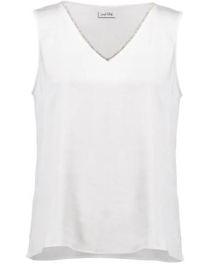 Joseph Ribkoff Sleeveless Tops - Blanc