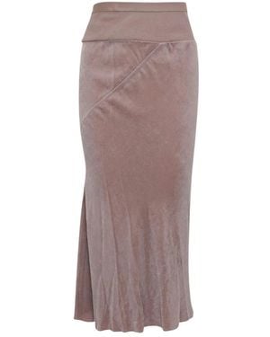 Rick Owens Rokken ,Roze ,Midi Skirts - Bruin