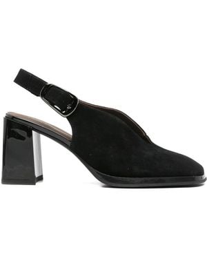 Linda Baumann Blockabsatz-Pumps - Schwarz
