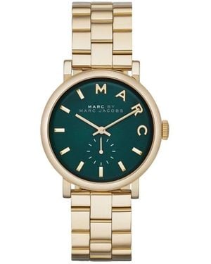 Marc Jacobs Accessoires ,Geel ,Baker Horloge - Metallic