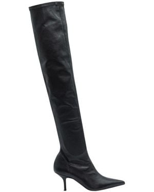 Lella Baldi Over-Knee Boots - Negro