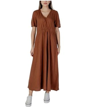 B.Young Maxi Dresses - Marron